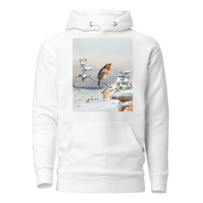 Winter – A Cock Robin by Harry Bright Hoodie