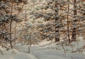 Winter Pine by Robert Melvin Decker