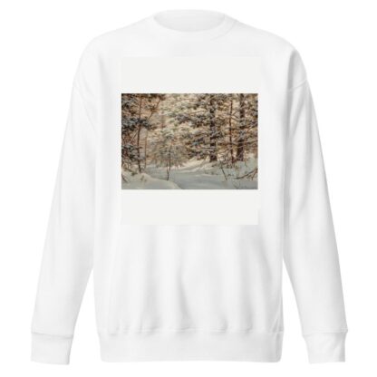 Winter Pine by Robert Melvin Decker Sweatshirt