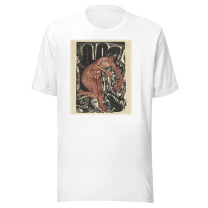 Woman Bathing by the Oven by Ernst Ludwig Kirchner T-Shirt