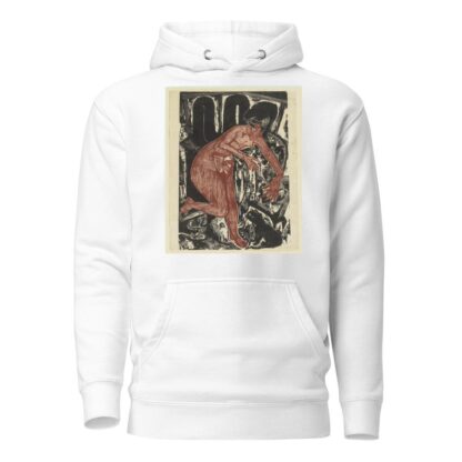 Woman Bathing by the Oven by Ernst Ludwig Kirchner Hoodie