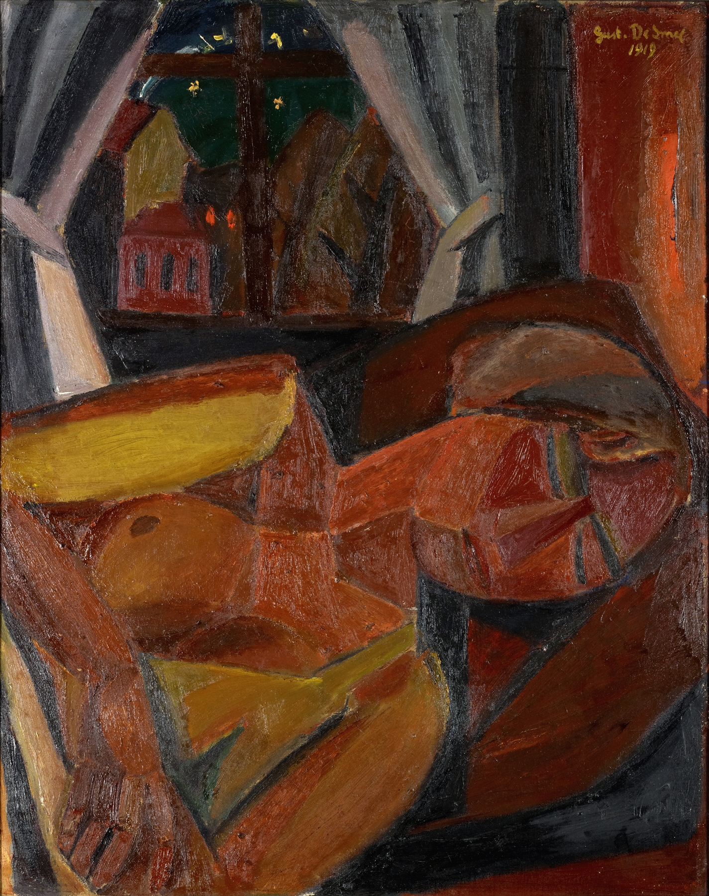 Woman Sleeping by Gustave De Smet