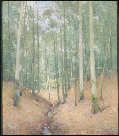Wood Interior by Emil Carlsen Sweatshirt