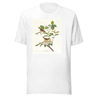 Yellow-breasted warbler by John James Audubon T-Shirt