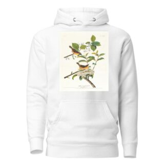 Yellow-breasted warbler by John James Audubon Hoodie