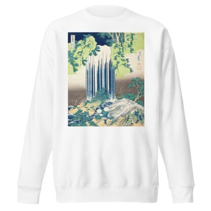 Yōrō Falls in Mino Province by Katsushika Hokusai Sweatshirt