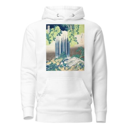 Yōrō Falls in Mino Province by Katsushika Hokusai Hoodie