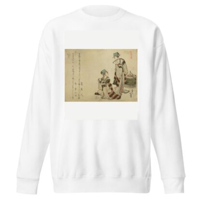Yoshiwara suzume by Katsushika Hokusai Sweatshirt