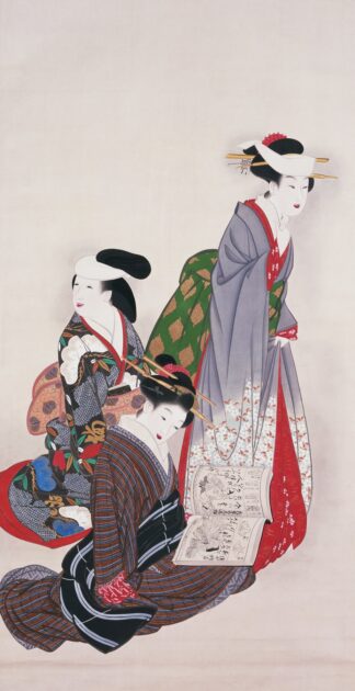 Young Maidens by Yamaguchi Soken