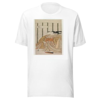 Young Man Playing Football by Suzuki Harunobu T-Shirt