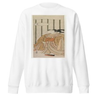 Young Man Playing Football by Suzuki Harunobu Sweatshirt