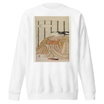 Young Man Playing Football by Suzuki Harunobu Sweatshirt
