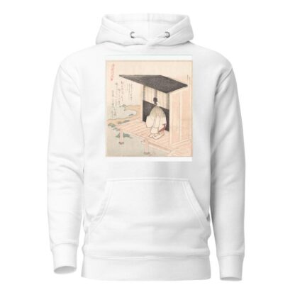 Young Nobleman Looking Inside of a House by Kubo Shunman Hoodie