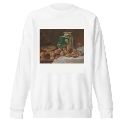 Zátišie s broskyňami by Gustáv Adolf Obendorf Sweatshirt