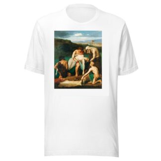 Zenobia Found By The Shepherds On The Banks Of The Arax by Felix-Henri Giacomotti T-Shirt