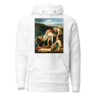 Zenobia Found By The Shepherds On The Banks Of The Arax by Felix-Henri Giacomotti Hoodie