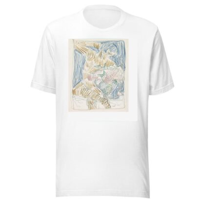 Zittende naakte figuur naast een vaas met bloemen by Reijer Stolk T-Shirt