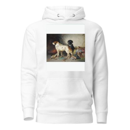 Zwei Hunde mit einer Kleiderkiste. by Carl Pischinger Hoodie